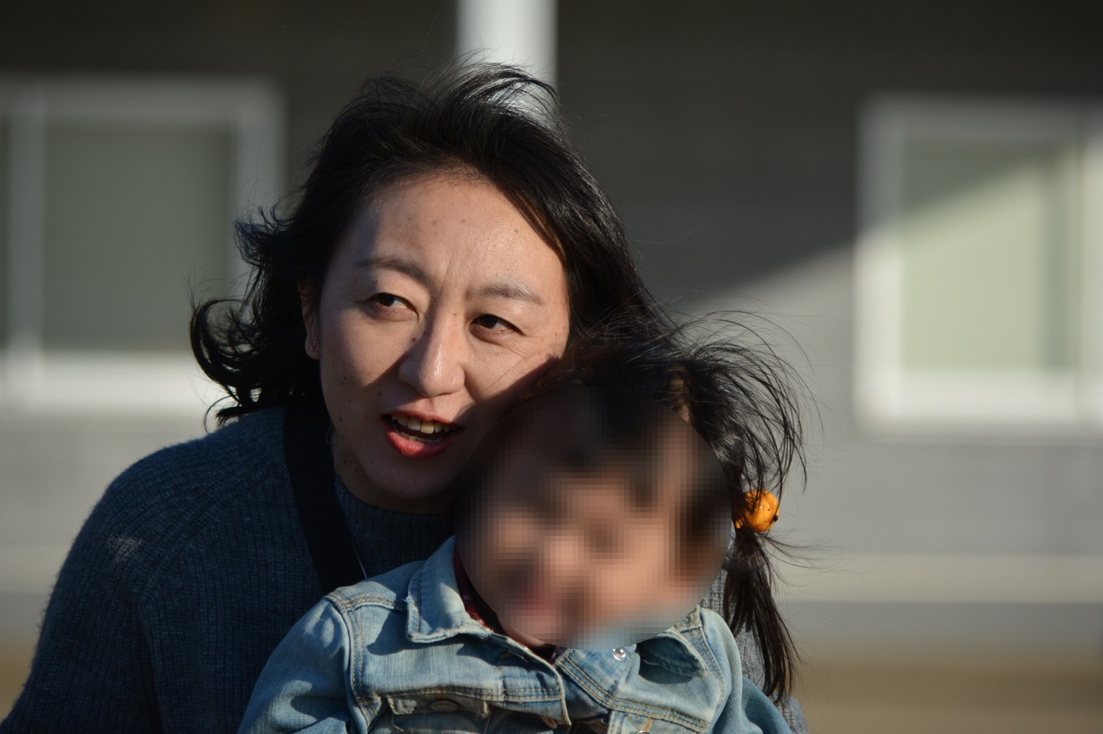 幼い頃の娘さんとゆかりさん